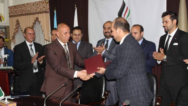 امضا تفاهمنامه میان فدراسیون ورزشی دانشگاه ها و موسسات تحصیلات عالی - اسپوتنیک افغانستان  