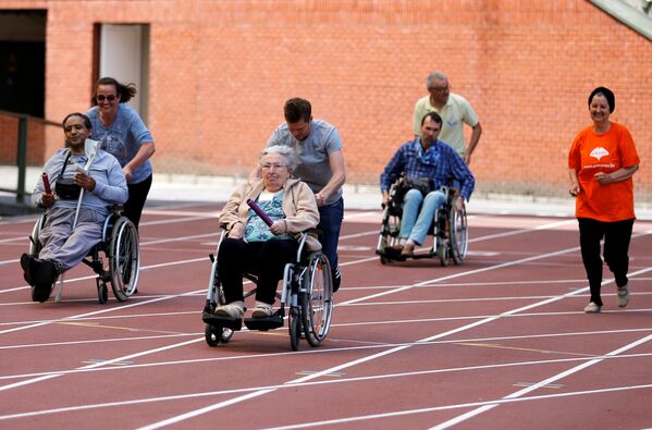 برگزاری بازی های المپیک برای افراد مسن در بروکسل - اسپوتنیک افغانستان  