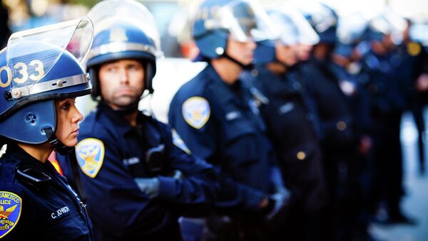 Riot Police, San Francisco, CA - اسپوتنیک افغانستان  