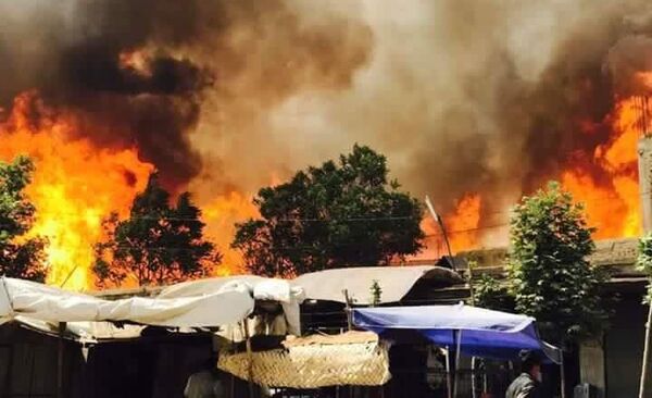 آتش سوزی تالقان آتش سوزی تالقان - اسپوتنیک افغانستان