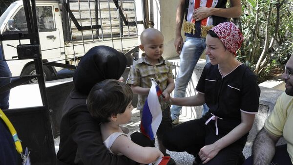 صندوق روسي يتبرع بأدوية لأطفال مرضى السرطان في سوريا - اسپوتنیک افغانستان  