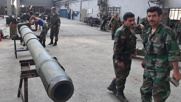 کشف و ضبط سلاح و مهمات امریکائی و فرانسوی در سوریه - اسپوتنیک افغانستان  
