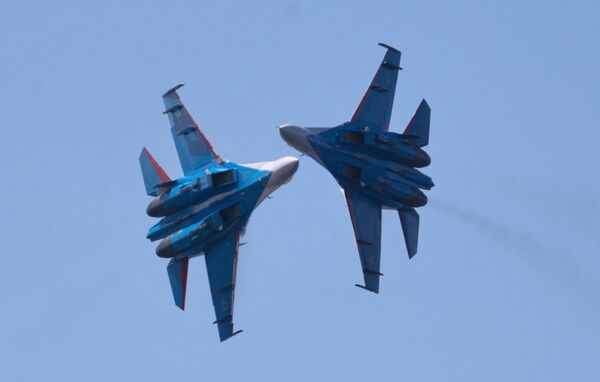 نبرد مرگبار طیاره ستیلس Su-57 روسیه بر ضد Su-35C نبرد مرگبار طیاره ستیلس Su-57 روسیه بر ضد Su-35C - اسپوتنیک افغانستان