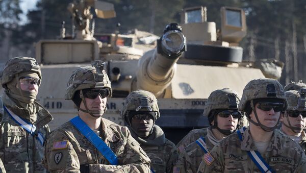 استقرار تانک‌های امریکایی در اروپا + عکس و ویدیو - اسپوتنیک افغانستان  