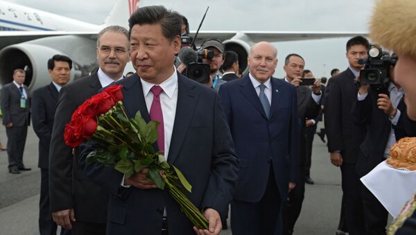 Прилет в Уфу Председателя Китайской Народной Республики Си Цзиньпина - اسپوتنیک افغانستان  