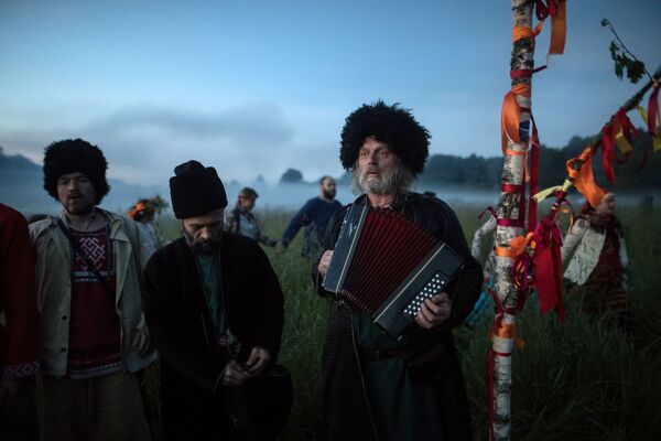 شرکت کنندگان جشن عنعنوی - منطقه سرپوخوف در مسکو - اسپوتنیک افغانستان  