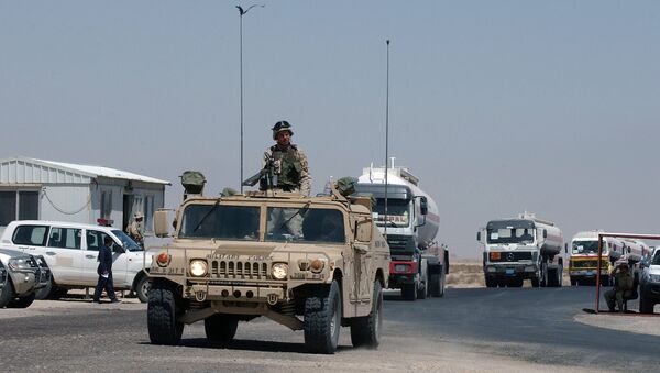 برخورد کاروان نیروهای خارجی با ماین در پروان - اسپوتنیک افغانستان  