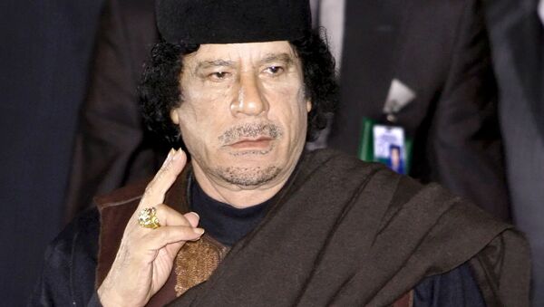 Лидер Социалистической Народной Ливийской Арабской Джамахирии Муамар Каддафи - اسپوتنیک افغانستان  