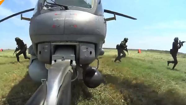 تمرینات نظامی نیروهای ویژه روسیه + ویدیو - اسپوتنیک افغانستان  