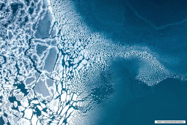 عکس: Ice formation, Greenland – عکاس: Florian Ledoux - اسپوتنیک افغانستان  