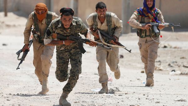 فرار نیروهای کُرد طرفدار امریکا از سوریه - اسپوتنیک افغانستان  