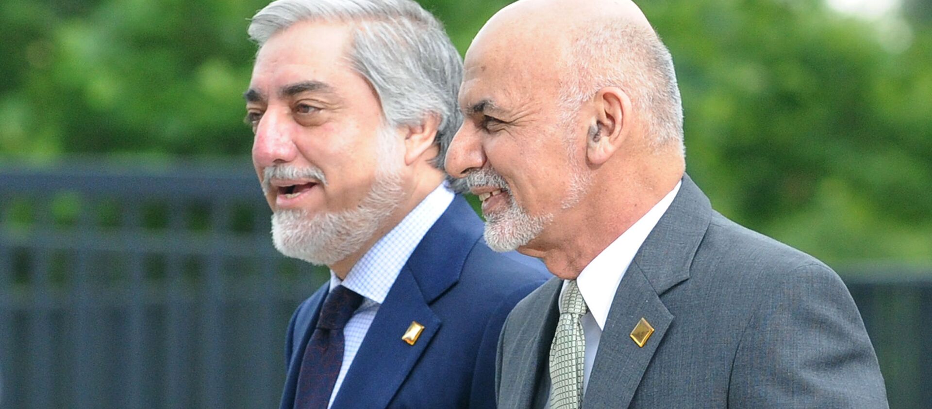 Премьер-министр и президент Афганистана Абдулла Абдулла и Ашраф Гани  - اسپوتنیک افغانستان  , 1920, 23.06.2021