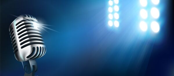 Microphone on stage Microphone on stage - اسپوتنیک افغانستان