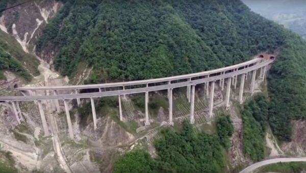 Check Out The World’s Longest Concrete Tubular Bridge - اسپوتنیک افغانستان  