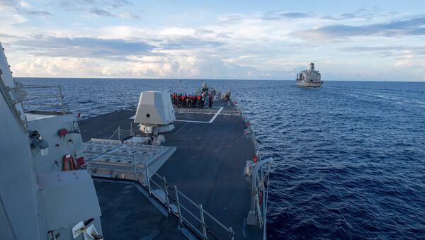 کشتی های جنگی آمریکا به اولین فرمان ترامپ چین را ضربه خواهد زد - اسپوتنیک افغانستان  