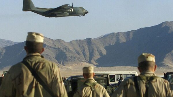 طیاره نظامی امریکا در عراق پس از نشست ناموفق با ساختمان برخورد کرد - اسپوتنیک افغانستان  