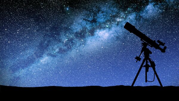 Телескоп на фоне Млечного Пути - اسپوتنیک افغانستان  
