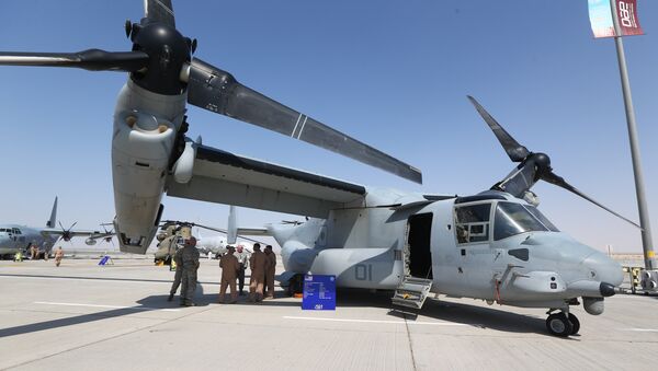 تیلت روتور نیروی دریایی ایالات متحده در سواحل استرالیا سقوط کرد - اسپوتنیک افغانستان  