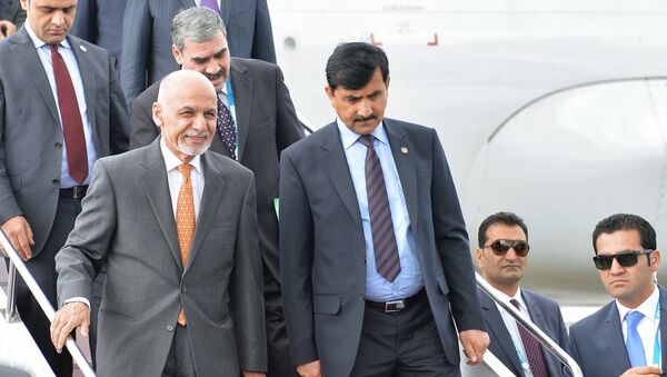 رئیس جمهور افغانستان جهت شرکت در اجلاس سازمان شانگهای وارد اوفه گردید - اسپوتنیک افغانستان  