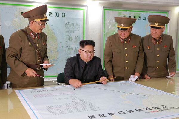 رهبر کوریای شمالی کیم جونگ اون - اسپوتنیک افغانستان  