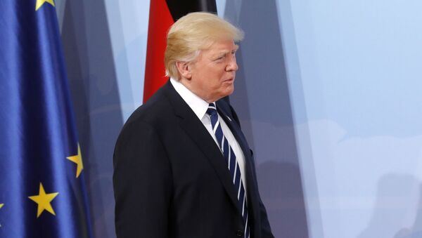 Президент США Дональд Трамп на саммите G20 в Гамбурге - اسپوتنیک افغانستان  