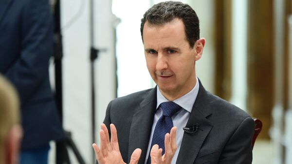 اعلام موافقت بشار اسد با رژیم آتش بس - اسپوتنیک افغانستان  