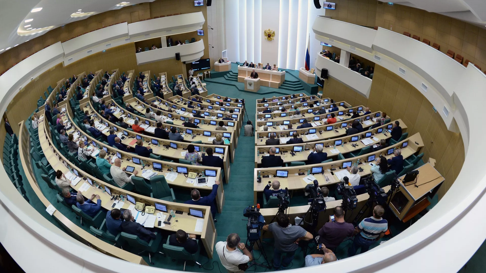 Заседание Совета Федерации РФ