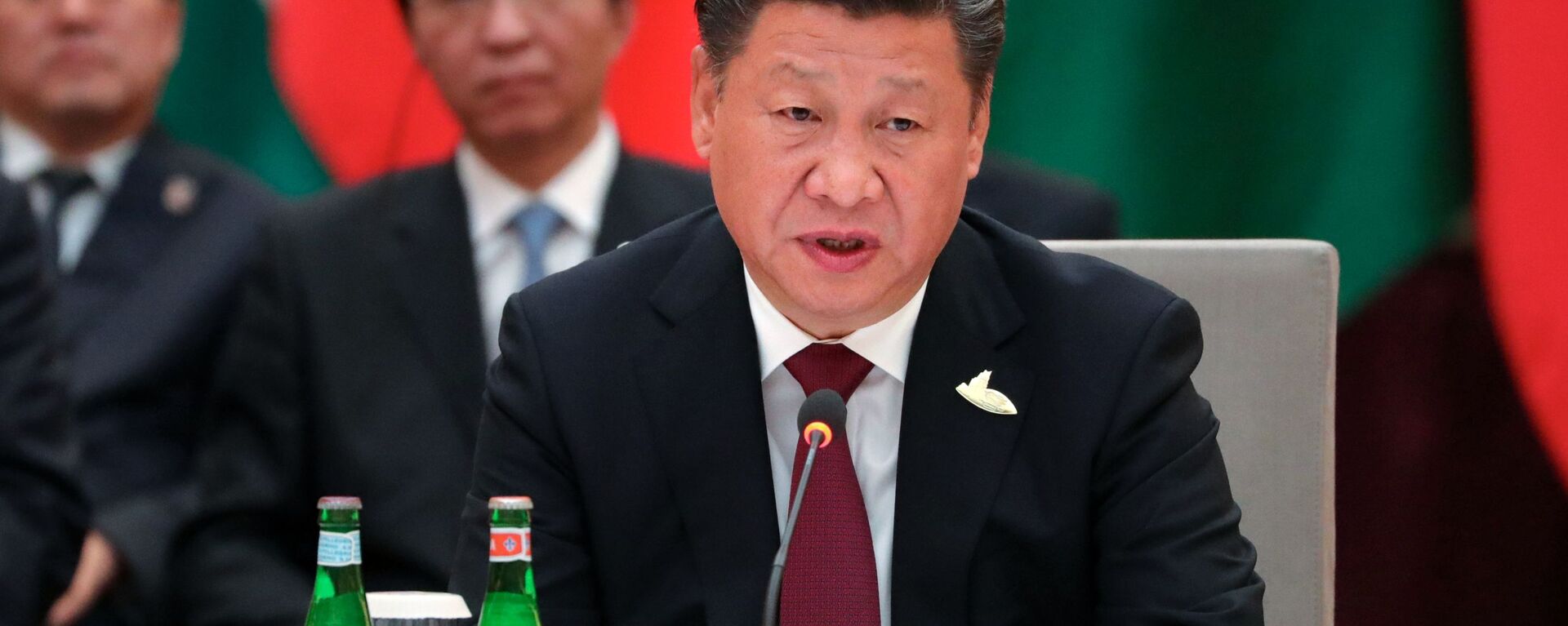 Председатель Китайской Народной Республики Си Цзиньпин на встрече лидеров стран БРИКС в преддверии саммита Группы двадцати G20 в Гамбурге - اسپوتنیک افغانستان  , 1920, 21.04.2022