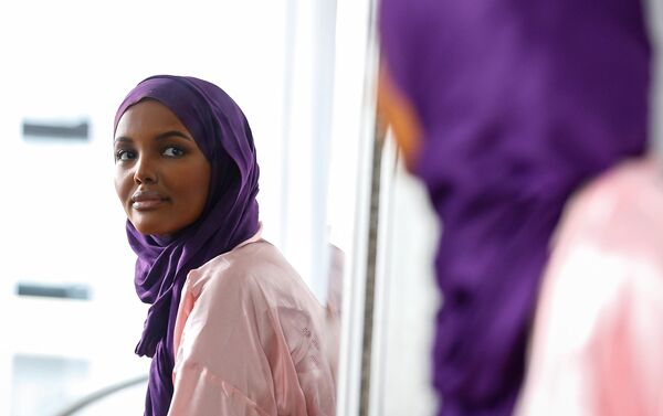 نخستین مدل با حجاب آمریکا - اسپوتنیک افغانستان  
