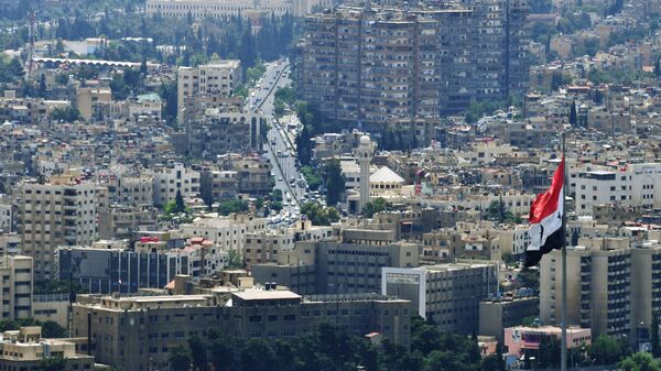 گروه های مسلح نمایشگاه دمشق را گلوله باران کردند. - اسپوتنیک افغانستان  