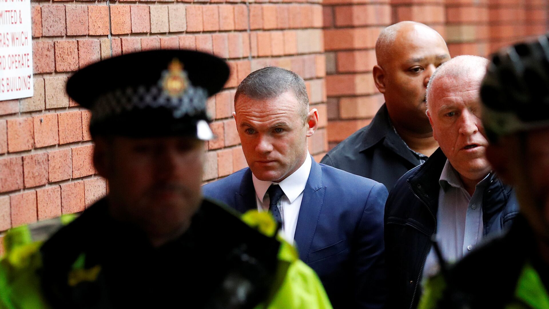 Wayne Rooney, Everton striker and former England captain arrives at Stockport Magistrates court, Stockport, Britain September 18, 2017 - اسپوتنیک افغانستان  , 1920, 10.04.2022