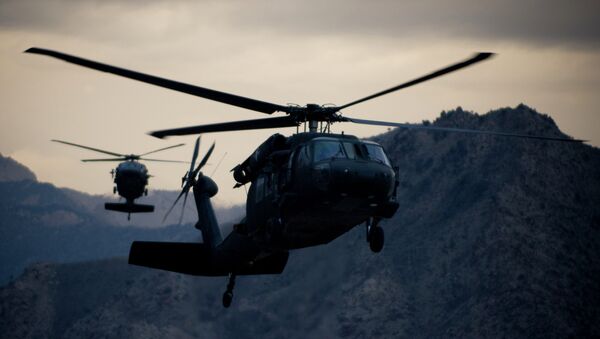 حمایت هلیکوپتر های ناشناس از طالبان و داعش در افغانستان - اسپوتنیک افغانستان  