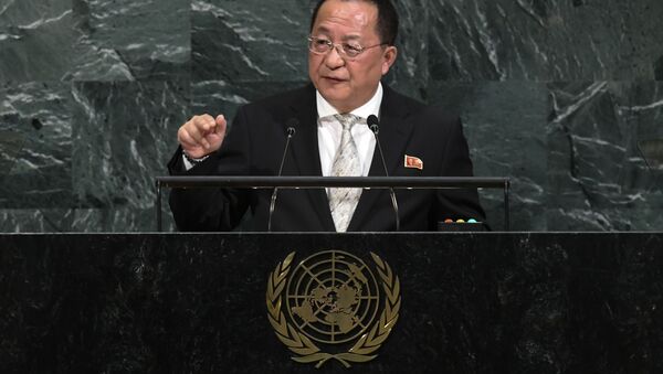 وزیر خارجه کوریای شمالی در نشست سازمان ملل حمله راکتی به امریکا را اجتناب ناپذیر خواند - اسپوتنیک افغانستان  