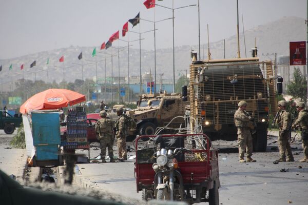 حمله انتحاری بر کاروان نیروهای ناتو در کابل - اسپوتنیک افغانستان  