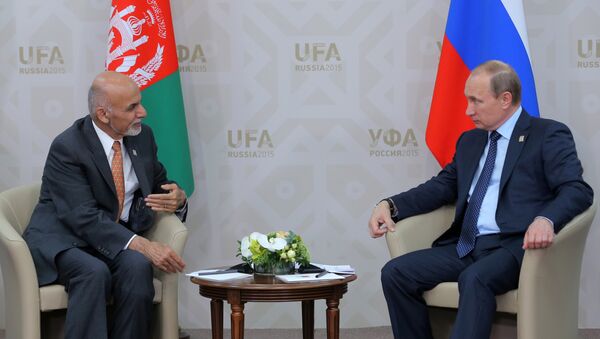 دیدار پوتین و غنی در نشست سازمان همکاری‌های شانگهای - اسپوتنیک افغانستان  