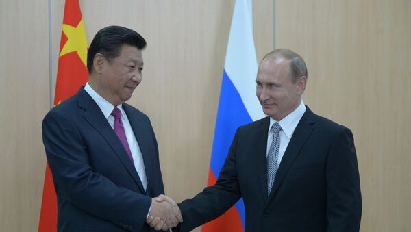 رهبران روسیه و چین - اسپوتنیک افغانستان  