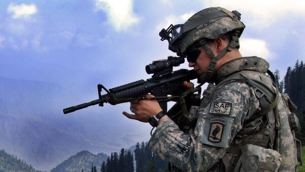 نظامی امریکایی در افغانستان - اسپوتنیک افغانستان  
