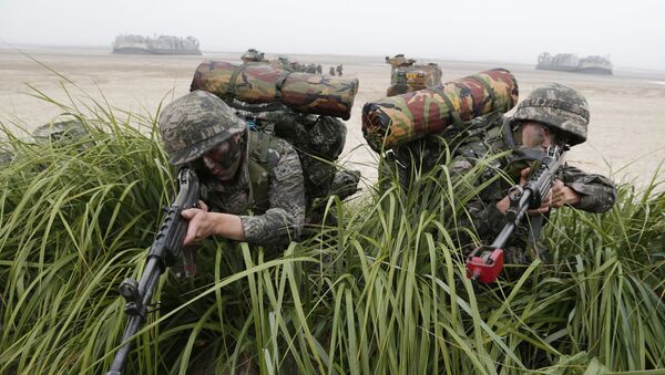آمادگی کوریائی جنوبی برای جنگ با کوریائی شمالی - اسپوتنیک افغانستان  
