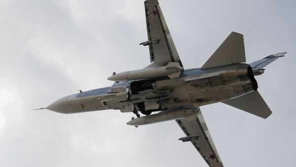 جنگنده سو-24 روسی در سوریه سقوط کرد - اسپوتنیک افغانستان  