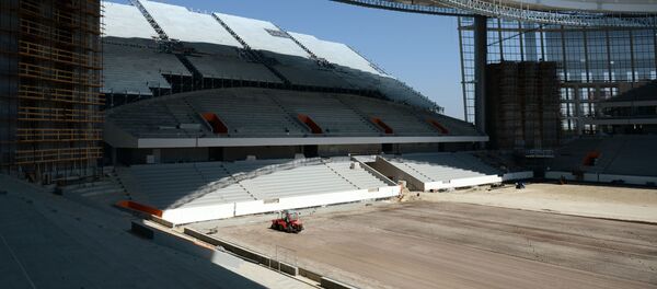 کار اعمار ورزشگاه ولگاگراد در روسیه تا ختم سال 2017 تکمیل میشود کار اعمار ورزشگاه ولگاگراد در روسیه تا ختم سال 2017 تکمیل میشود - اسپوتنیک افغانستان