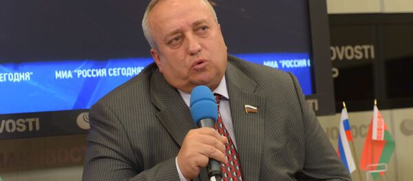 شورای فدراسیون روسیه به سخنان ترامپ درباره پیروزی امریکا در دو جنگ جهانی واکنش نشان داد شورای فدراسیون روسیه به سخنان ترامپ درباره پیروزی امریکا در دو جنگ جهانی واکنش نشان داد - اسپوتنیک افغانستان