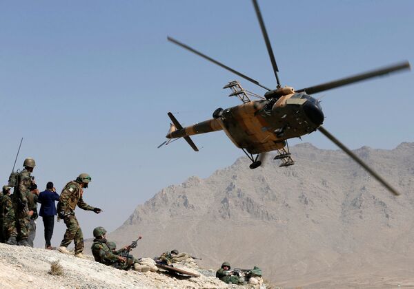 نیروهای افغان در عملیات نظامی در نزدیکی کابل - اسپوتنیک افغانستان  