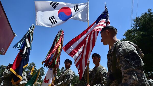 پلان امریکا و کوریای جنوبی برای توقف تمرینات نظامی - اسپوتنیک افغانستان  