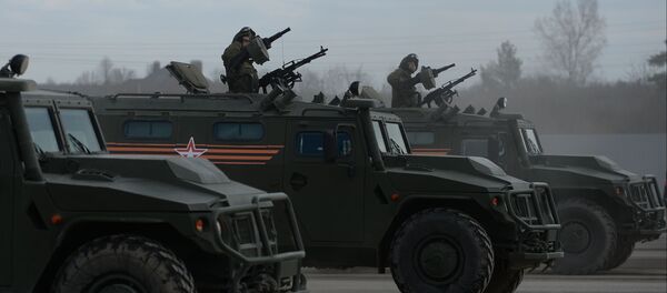 موتر زرهی نسل جدید اردوی روسیه - اسپوتنیک افغانستان  