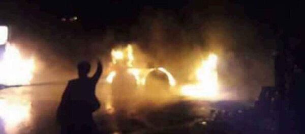 حریق دو کشتی نفتکش عربستان حریق دو کشتی نفتکش عربستان - اسپوتنیک افغانستان