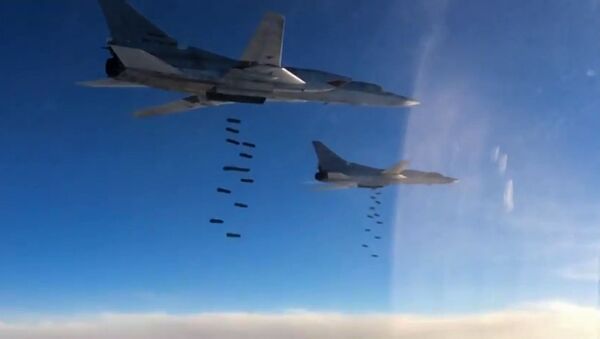 نیروهای هوایی روسیه رهبران تروریستها را در ادلب نابود کرد - اسپوتنیک افغانستان  