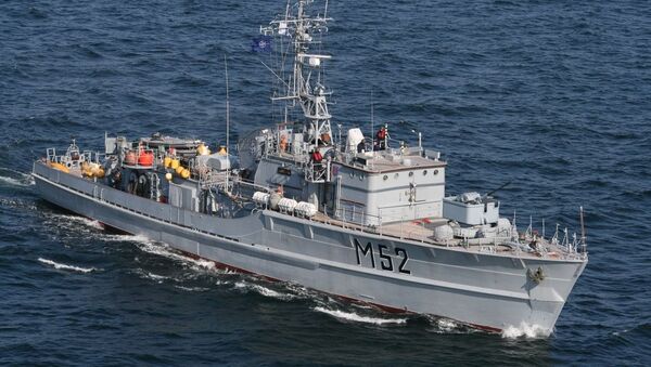 Противоминный корабль M52 Suduvis литовских ВМС - اسپوتنیک افغانستان  