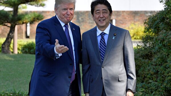 جاپان به درخواست امریکا ترامپ را نامزد جایزه صلح نوبل کرد - اسپوتنیک افغانستان  