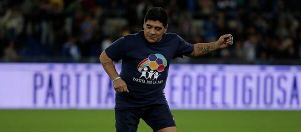 Argentine soccer legend Diego Armando Maradona Argentine soccer legend Diego Armando Maradona - اسپوتنیک افغانستان