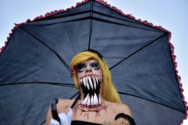 عضو Mob Zombie در مکسیکو، - اسپوتنیک افغانستان  